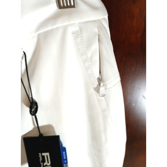 NWT Ralph Lauren RLX Women's Size 8P White Golf Pants Wicking Stretch Logo - Picture 6 of 14